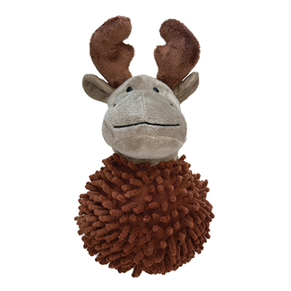 foufouBRANDS Foufit Moppet Spikers Moose Dog Toy