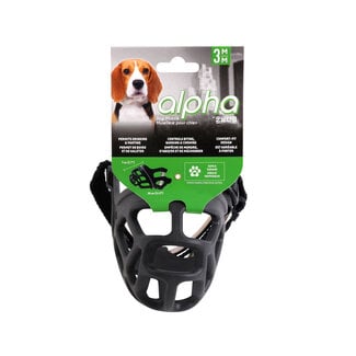 Zeus Alpha by Zeus Dog Muzzle - Size 3 - Medium