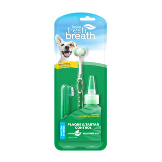 Tropiclean Tropiclean Fresh Breath Oral Care Kit for Small & Medium Dogs 3pc