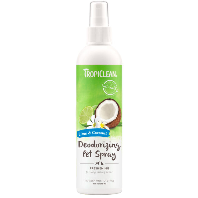 Tropiclean Pet Deodorizing Spray Lime & Coconut 8oz