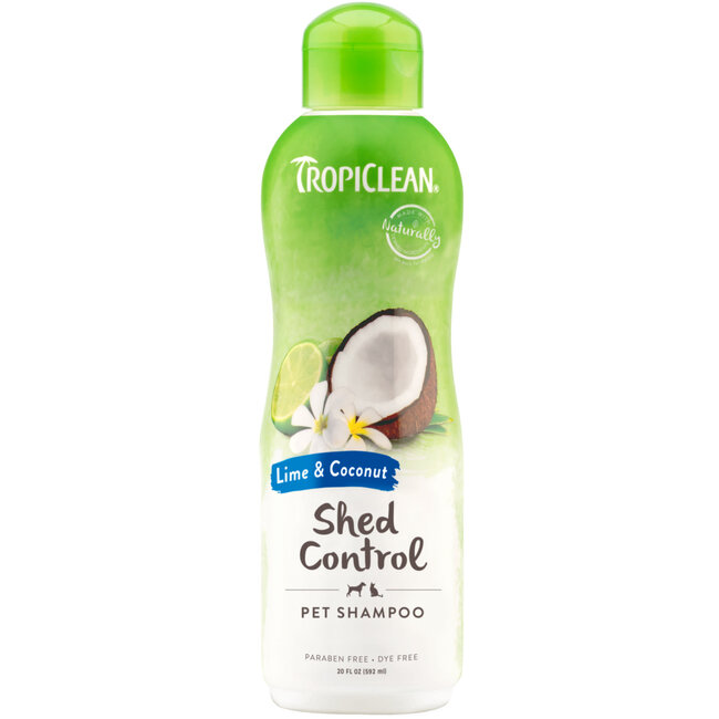 Tropiclean Shampoo Shed Control Lime & Coconut 20oz
