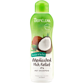Tropiclean Tropiclean Shampoo for Dogs Medicated Oatmeal & Tea Tree 20oz