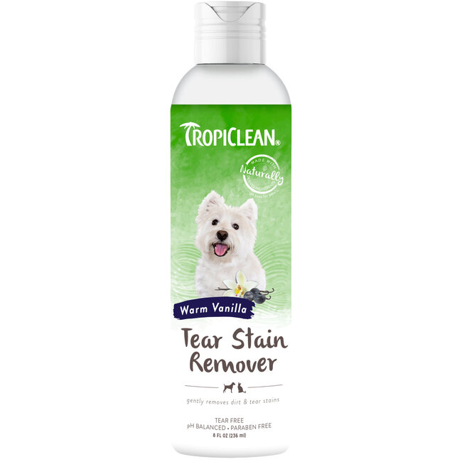 Tropiclean Tear Stain Remover for Pets Warm Vanilla 8oz