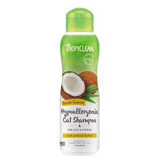 Tropiclean Tropiclean Gentle Hypoallergenic Cat & Kitten Shampoo Coconut 12oz