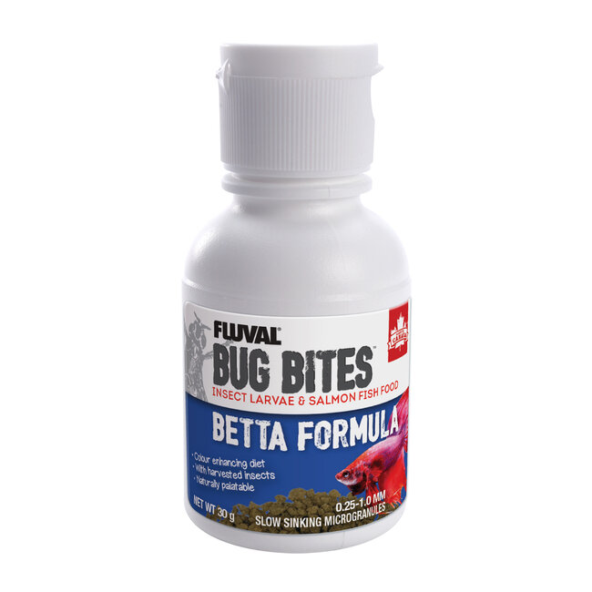 Bug Bites Betta Formula 0.5-1.5mm granules 30g (1.0oz)