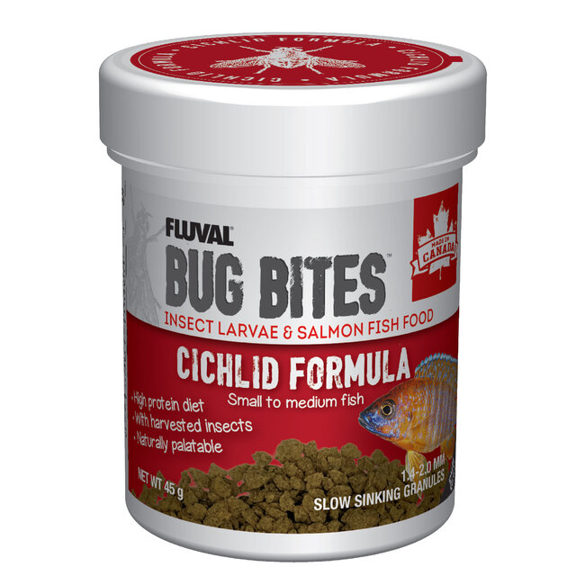 Bug Bites Cichlid Small-Medium 1.4-1.6mm granules for Cihlids