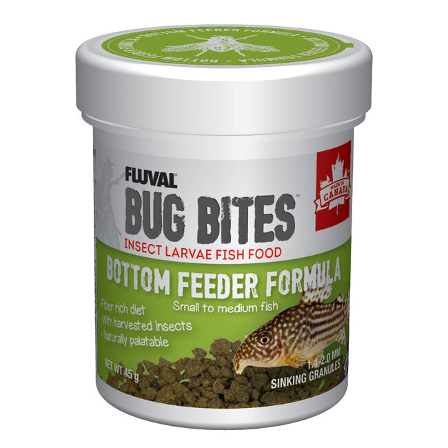 Bug Bites Bottom Feeder Small-Medium 1.4-1.6mm Granules