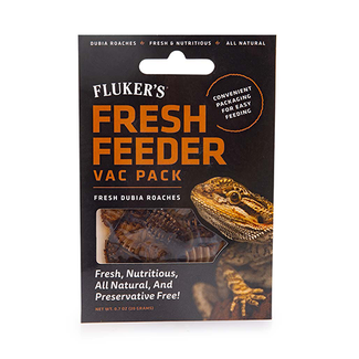 Fluker's Fresh Feeder Vac Pack Fresh Dubia Roaches 0.7oz