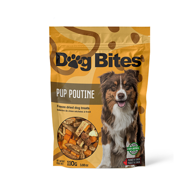Dog Bites Freeze Dried Pup Poutine For Dogs 110g