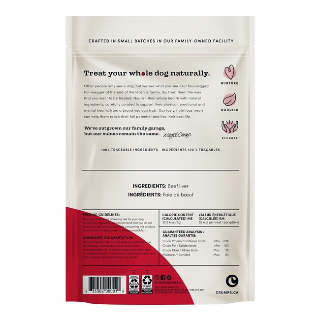 Crumps Traditional Liver Fillets 192g