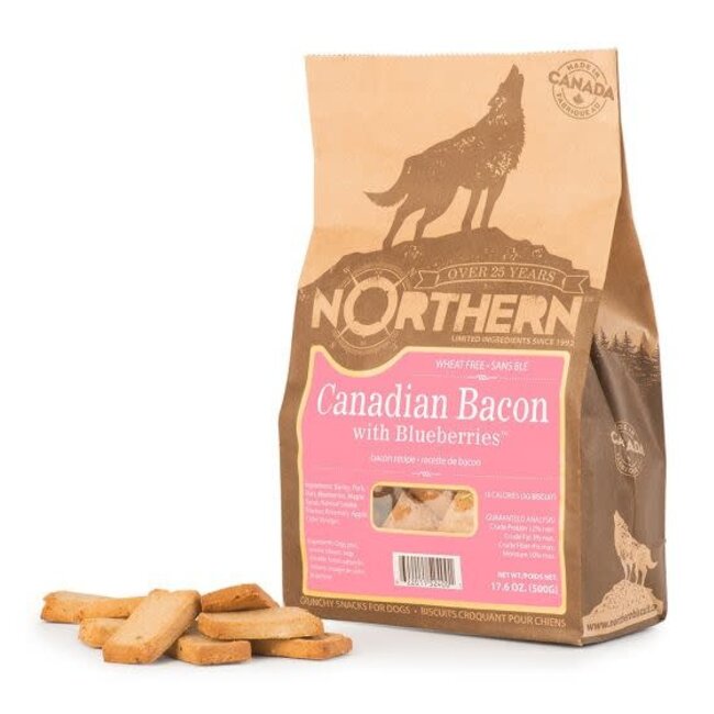 Northern Canadian Bacon With Blueberries Dog Treats 500g