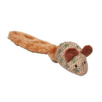 Bud'z Bud'Z Mouse With Giant Tail Cat Toy 12"