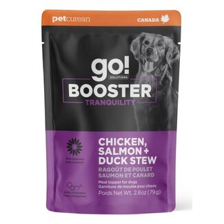 Go! Solutions Go! Booster Tranquility Chicken Salmon & Duck Stew Meal Topper for Dogs 2.8oz