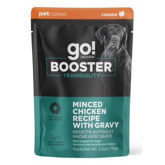 Go! Solutions Go! Booster Tranquility Minced Chicken with Gravy Meal Topper for Dogs 2.8oz