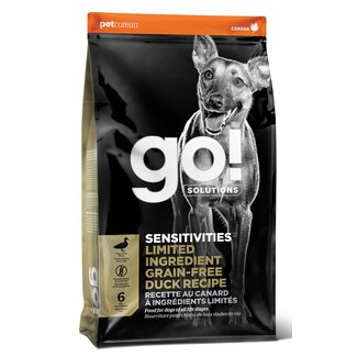 Petcurean - Go! Solutions Go! Solutions Sensitivities Limited Ingredient Grain Free Duck Recipe