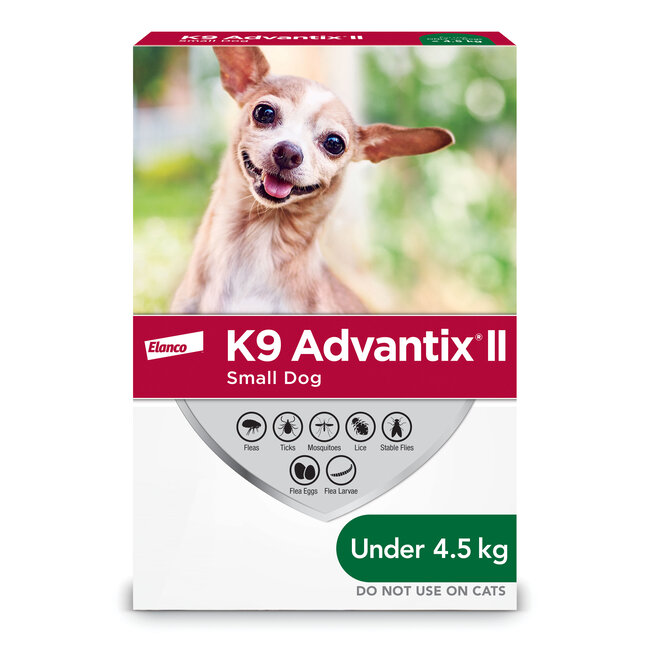 K9 Advantix II - under 4.5kg