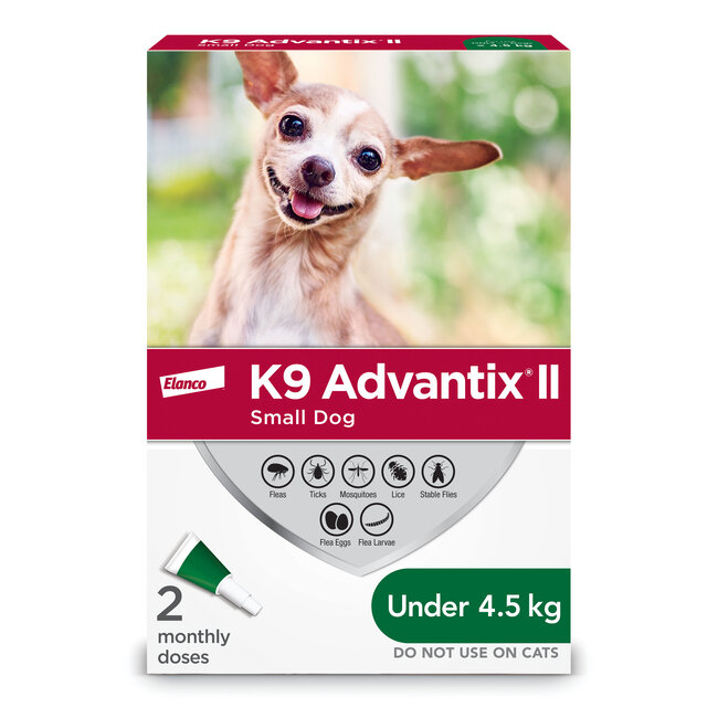 K9 Advantix II - under 4.5kg