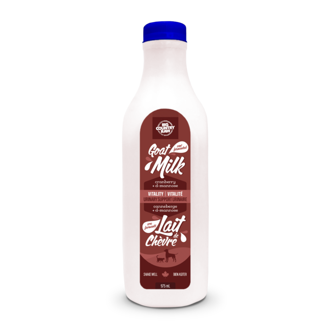 Raw Goat Milk – Vitality (Cranberry) 975mL