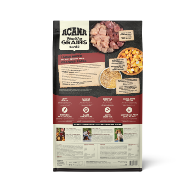 ACANA Healthy Grains Large Breed 10.2kg