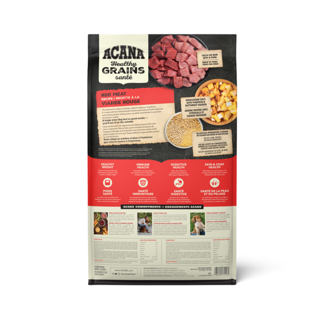 ACANA Healthy Grains Ranch-Raised Red Meat