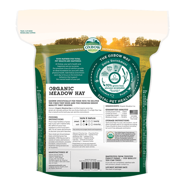 Oxbow Organic Meadow Hay 15oz