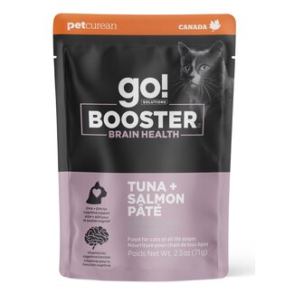 Go! Solutions Go! Booster Brain Health Tuna & Salmon Pate for Cats 2.5oz