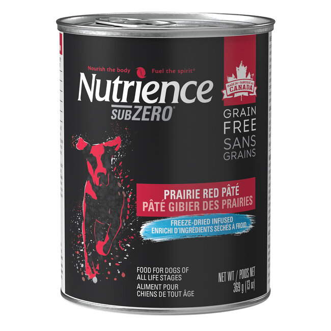 Nutrience Grain Free Subzero Pâté Prairie Red 369g