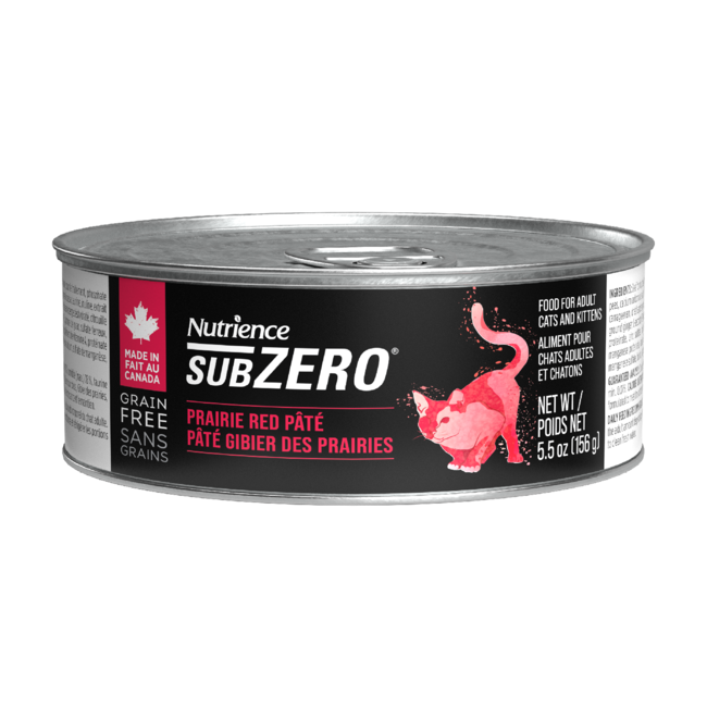 Nutrience Subzero Prairie Red Pate for Cats 156g