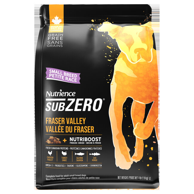 Nutrience Subzero Fraser Valley Small Breed Dog Food