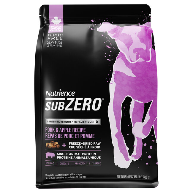 Nutrience Subzero Limited Ingredient Pork & Apple Dog Food