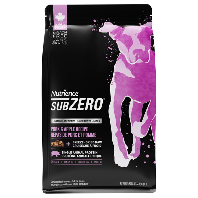 Nutrience Subzero Limited Ingredient Pork & Apple Dog Food