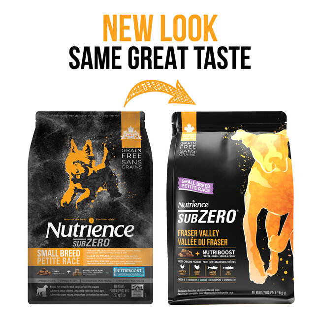 Nutrience Subzero Fraser Valley Small Breed Dog Food