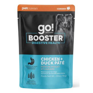 Petcurean - Go! Solutions Go! Booster Digestive Health Chicken & Duck Pate Meal Topper for Dogs 2.8oz
