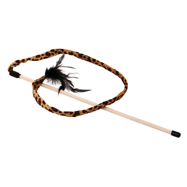 Bud'Z Swing Stick Giraffe Cat Toy 49"