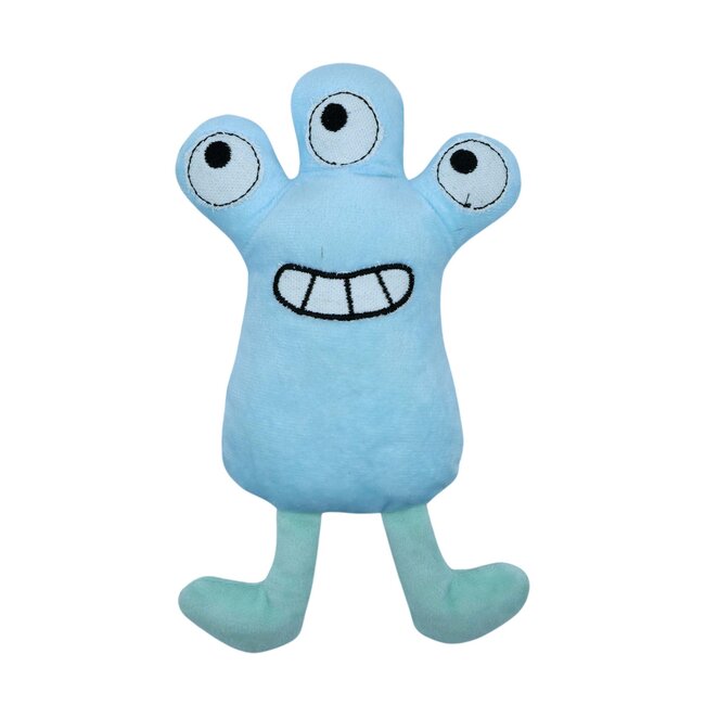 Bud'Z Monster Plush Argus Three Eyes Dog Toy