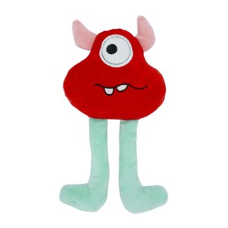 Bud'z Bud'Z Monster Plush Ted Red Dog Toy