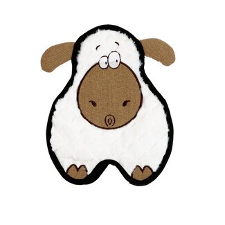 Bud'z Bud'Z Crinkle Baby Sheep  Dog Toy 7.5"