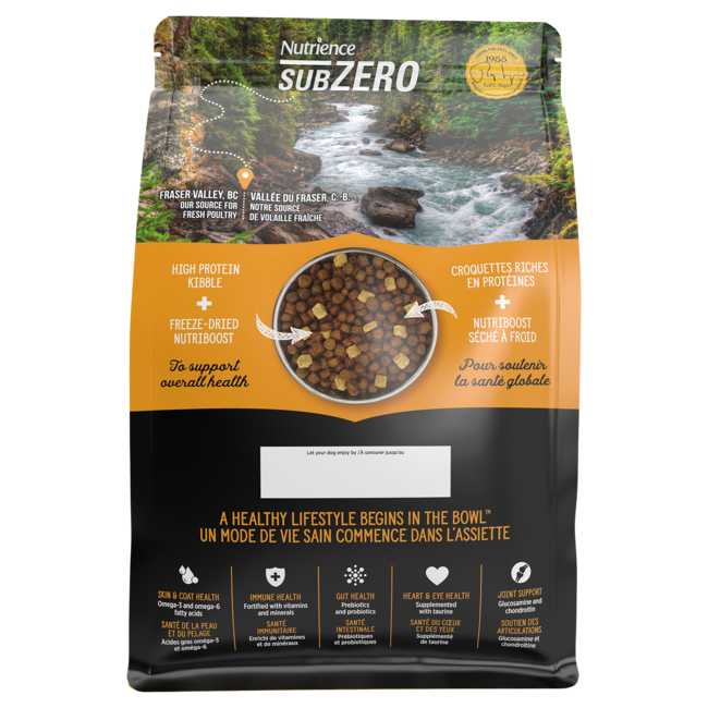 Nutrience Subzero Fraser Valley Small Breed Dog Food