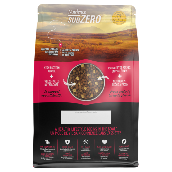 Nutrience Subzero Prairie Red Small Breed Dog Food