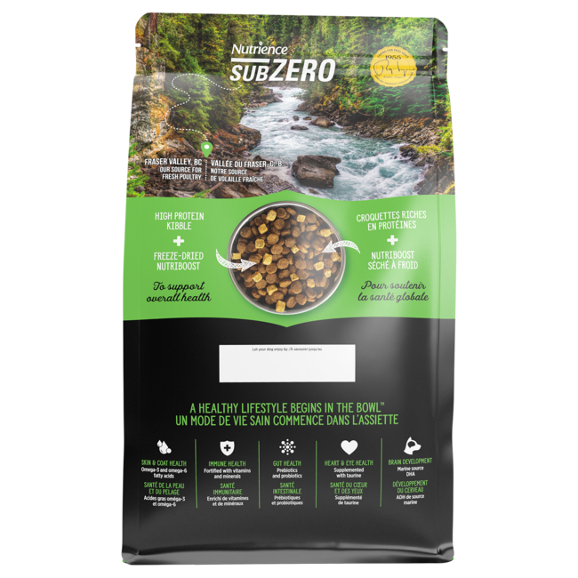 Nutrience Subzero Fraser Valley Puppy Food