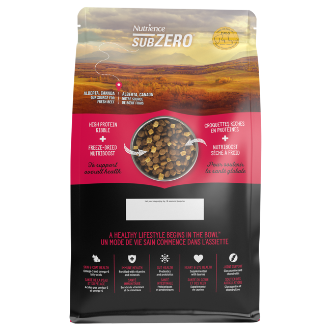Nutrience Subzero Prairie Red Dog Food