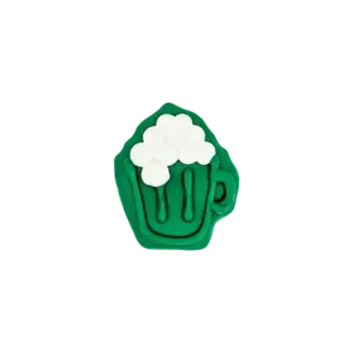 Bosco and Roxys Mini Green Beer Dog Cookie