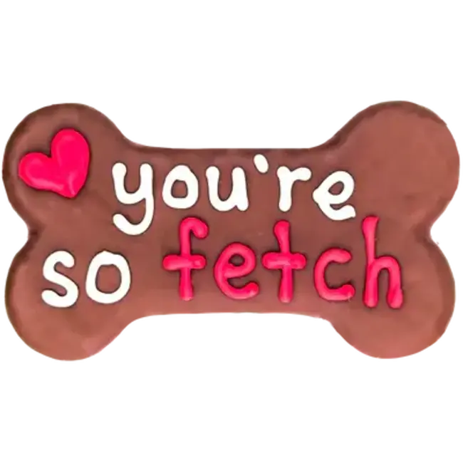 You're So Fetch 6" Bone Dog Cookie