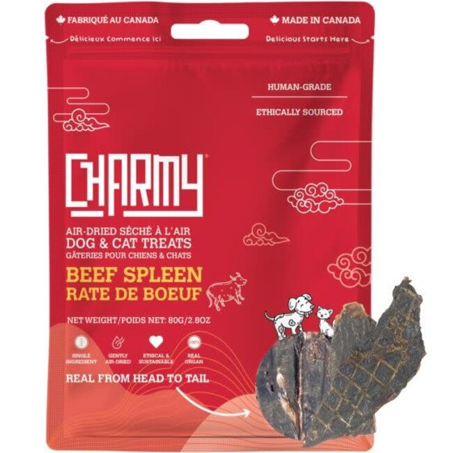 Charmy Air-Dried Beef Spleen 80g