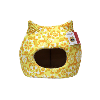Ruff Love Ruff Love Cozy Flower Power Cat Bed 19"x19"
