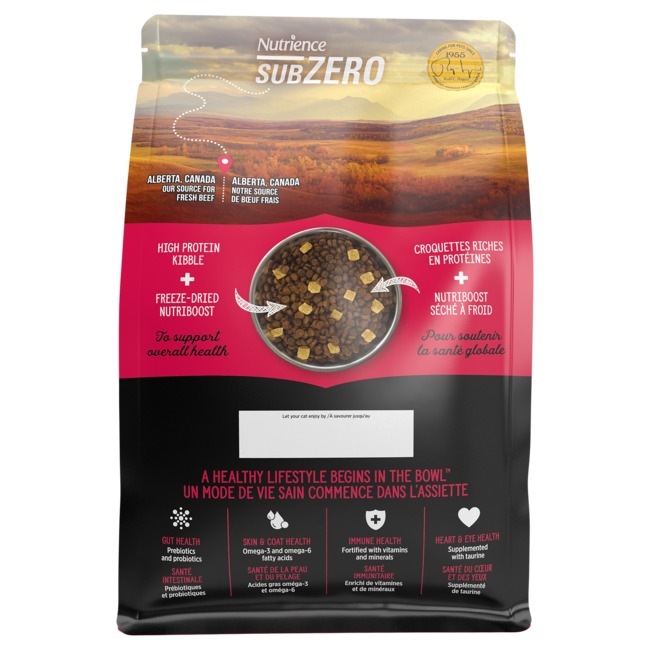 Nutrience SubZero Prairie Red - 4.5kg