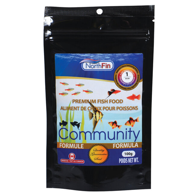 NorthFin Community Formula 1mm Sinking Pellets 100g