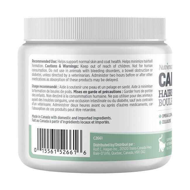 Nutrience Care Supplement for Cats Skin & Coat/Hairball+ 180g
