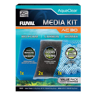 Fluval Media Maintenance Kit for AquaClear AC30 Power Filter