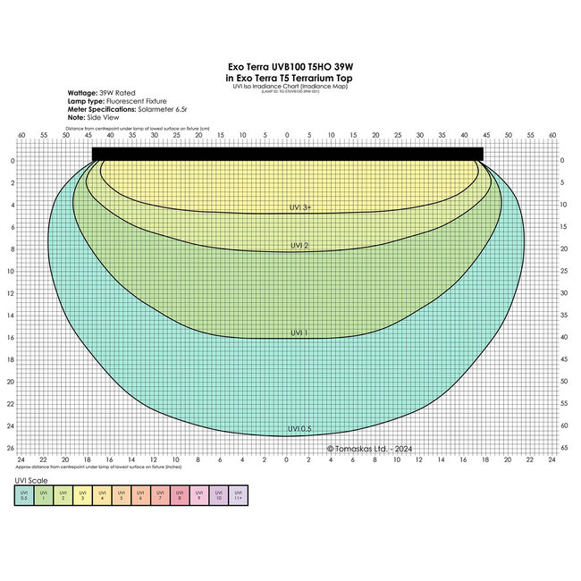 Exo Terra Reptile UVB100 T5 Very High Output Bulb 39W - 34" (850MM)